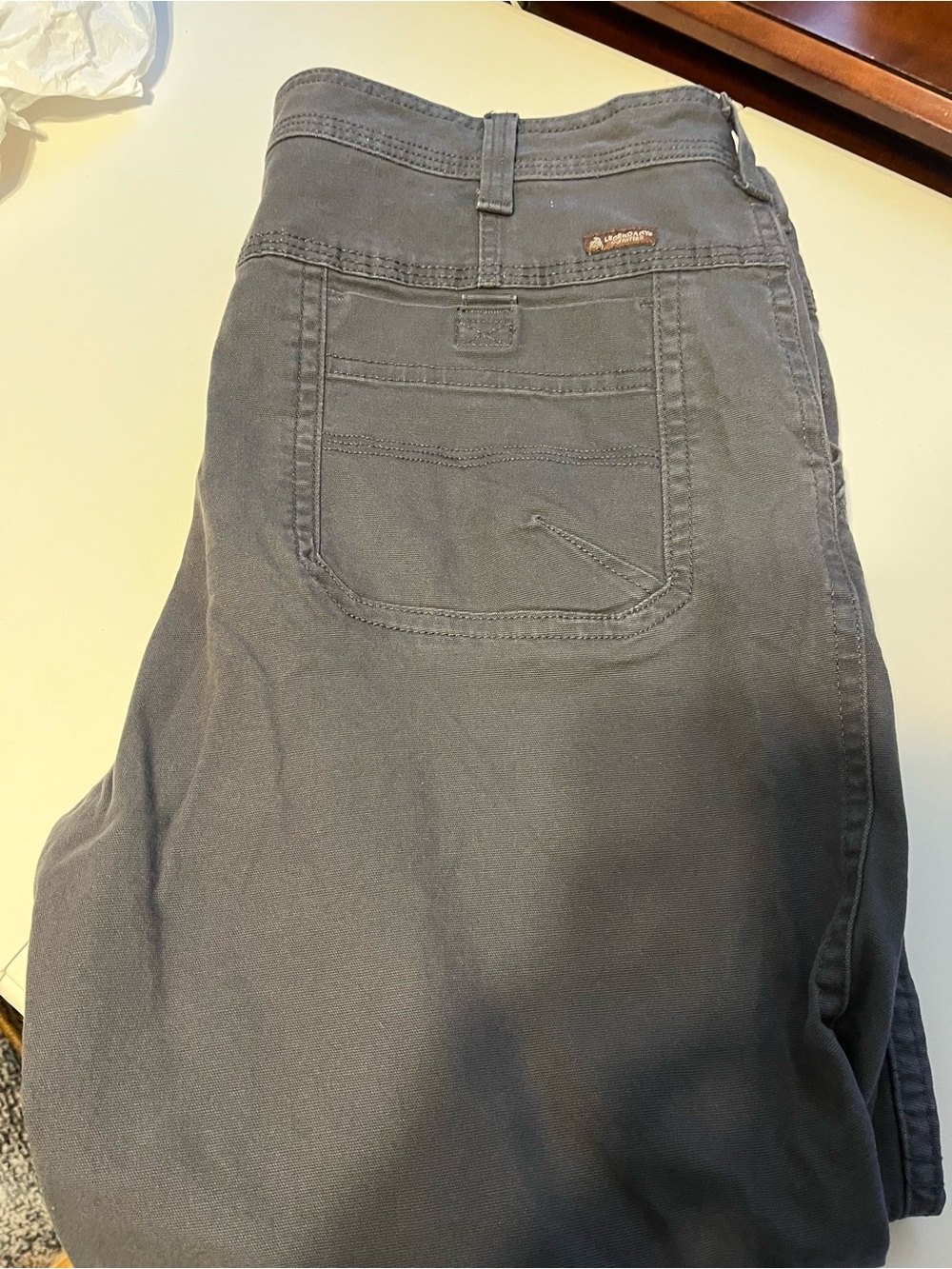 Men’s khakis cargo pants gray Legendaty Outfitters 40x32